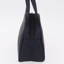 Saint Laurent Hand Bag Nylon Navy Silver Auth mr3139-4