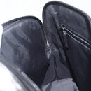 GUCCI Shoulder Bag Patent leather Silver Black 001 3261 Auth mr3142-21