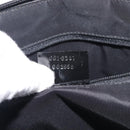 GUCCI Shoulder Bag Patent leather Silver Black 001 3261 Auth mr3142-25