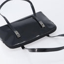 GUCCI Shoulder Bag Patent leather Silver Black 001 3261 Auth mr3142-6