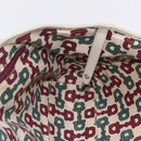 GUCCI GG Canvas Guccissima Tote Bag Leather White Gold 163805 Auth mr3143-19