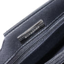 BURBERRY Nova Check Hand Bag Canvas Beige Silver Auth mr3151-15