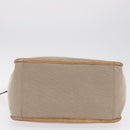 Chloe Harley Hand Bag Canvas Beige Gold Auth mr3153A-10