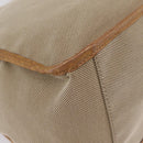 Chloe Harley Hand Bag Canvas Beige Gold Auth mr3153A-13