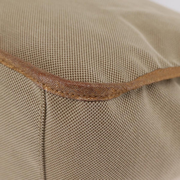 Chloe Harley Hand Bag Canvas Beige Gold Auth mr3153A