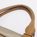 Chloe Harley Hand Bag Canvas Beige Gold Auth mr3153A-8
