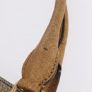 Chloe Harley Hand Bag Canvas Beige Gold Auth mr3153A-9
