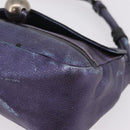 Chloe Shoulder Bag Leather Purple Auth mr3154-12