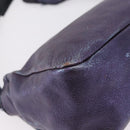 Chloe Shoulder Bag Leather Purple Auth mr3154-13