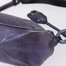 Chloe Shoulder Bag Leather Purple Auth mr3154-14