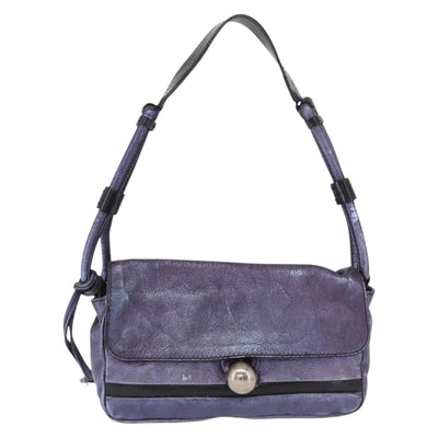 Chloe Shoulder Bag Leather Purple Auth mr3154 - 0