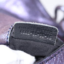 Chloe Shoulder Bag Leather Purple Auth mr3154-25