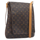 LOUIS VUITTON Monogram Musette Shoulder Bag M51256 LV Auth mr3157A-1