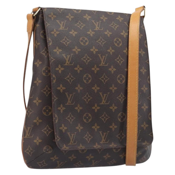 LOUIS VUITTON Monogram Musette Shoulder Bag M51256 LV Auth mr3157A