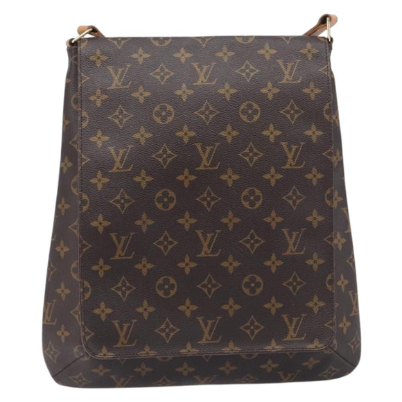 LOUIS VUITTON Monogram Musette Shoulder Bag M51256 LV Auth mr3157A
