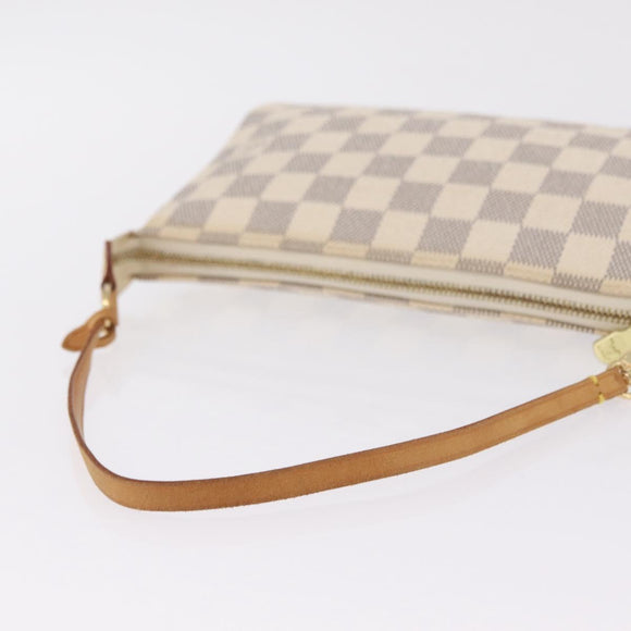 LOUIS VUITTON Damier Azur Pochette Accessoires Pouch N51986 LV Auth mr3159A