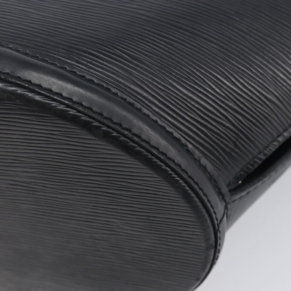 LOUIS VUITTON Epi Saint Jacques Shopping Bag Black M52272 LV Auth mr3160