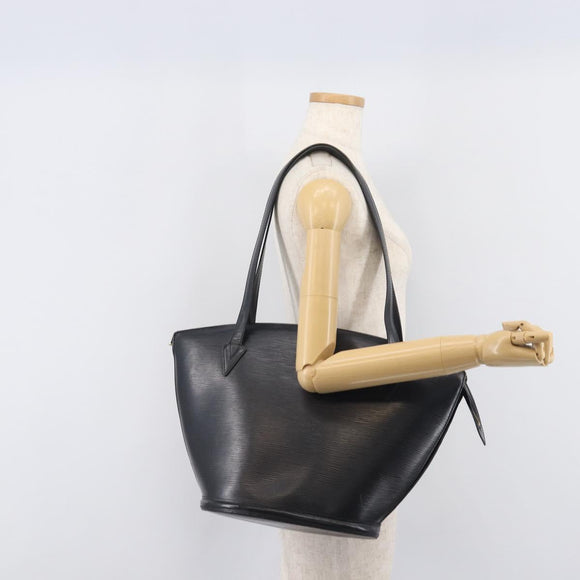 LOUIS VUITTON Epi Saint Jacques Shopping Bag Black M52272 LV Auth mr3160