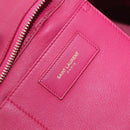 Saint Laurent Hand Bag Leather 2way Pink Gold Auth mr3162A-26