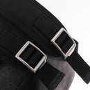 GUCCI GG Supreme Sherry Line Backpack PVC Navy Silver 473324 Auth mr3169A-11