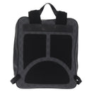 GUCCI GG Supreme Sherry Line Backpack PVC Navy Silver 473324 Auth mr3169A-3