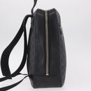 GUCCI GG Supreme Sherry Line Backpack PVC Navy Silver 473324 Auth mr3169A-5