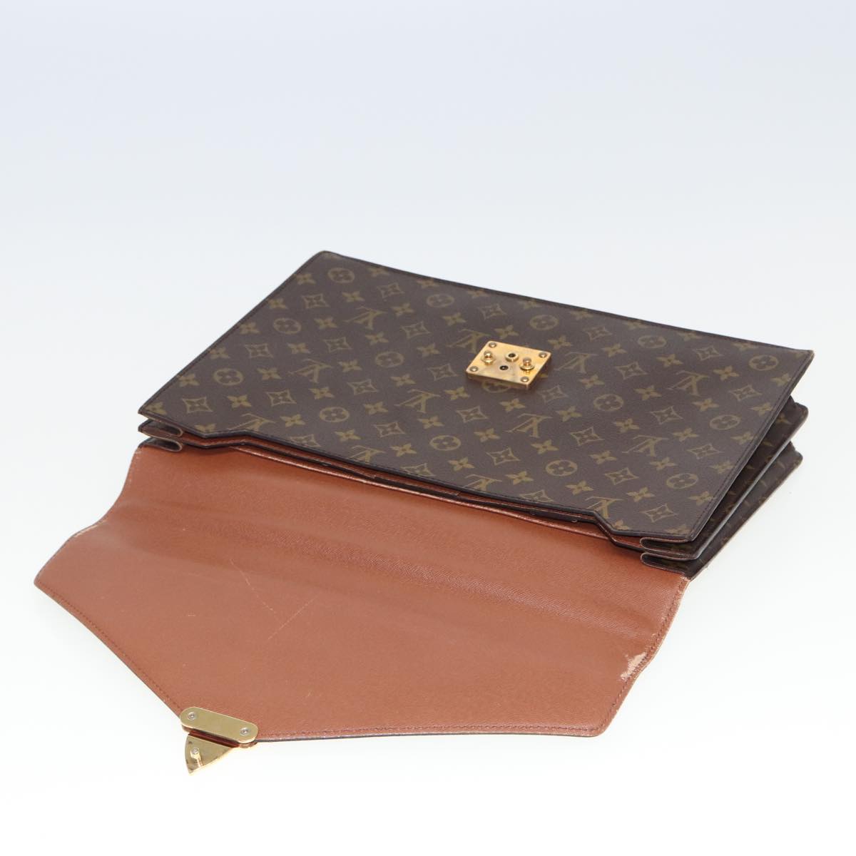 LOUIS VUITTON Monogram Serviette Conseiller Briefcase M53331 LV Auth mr317