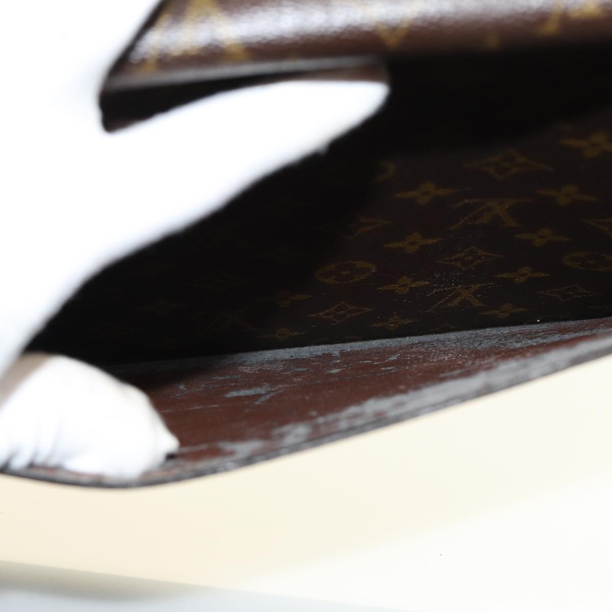 LOUIS VUITTON Monogram Serviette Conseiller Briefcase M53331 LV Auth mr317