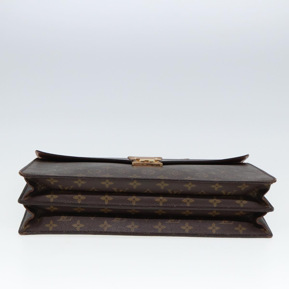 LOUIS VUITTON Monogram Serviette Conseiller Briefcase M53331 LV Auth mr317