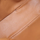 CELINE Macadam Canvas Hand Bag PVC Leather Brown Gold Auth mr3172A-18
