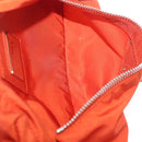 PRADA Waist bag Nylon Orange Silver Auth mr3174A-19
