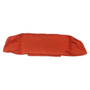 PRADA Waist bag Nylon Orange Silver Auth mr3174A-3