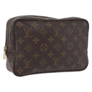 LOUIS VUITTON Monogram Trousse Toilette 23 Clutch Bag M47524 LV Auth mr3176-1