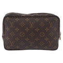 LOUIS VUITTON Monogram Trousse Toilette 23 Clutch Bag M47524 LV Auth mr3176-3