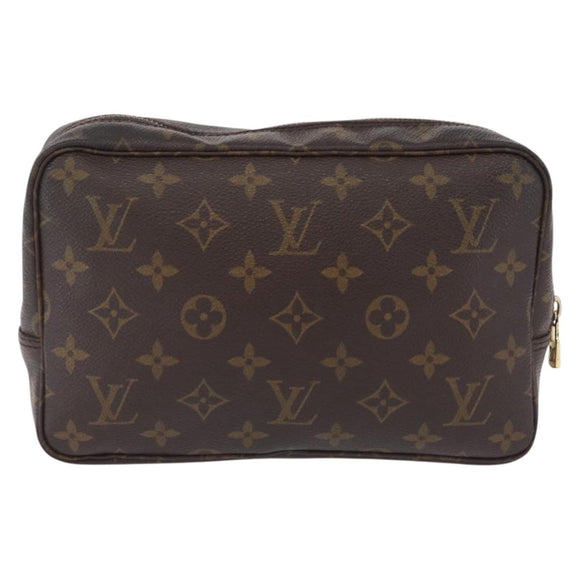 LOUIS VUITTON Monogram Trousse Toilette 23 Clutch Bag M47524 LV Auth mr3176