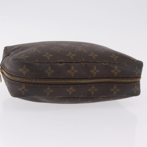 LOUIS VUITTON Monogram Trousse Toilette 23 Clutch Bag M47524 LV Auth mr3176