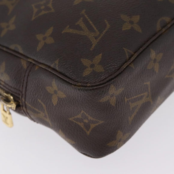 LOUIS VUITTON Monogram Trousse Toilette 23 Clutch Bag M47524 LV Auth mr3176