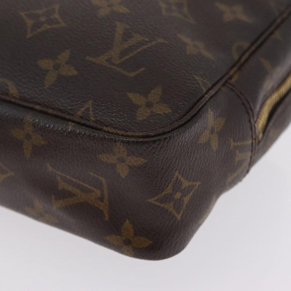 LOUIS VUITTON Monogram Trousse Toilette 23 Clutch Bag M47524 LV Auth mr3176
