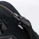 GUCCI GG Canvas Shoulder Bag Black Silver 92551 Auth mr3177A-14