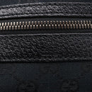 GUCCI GG Canvas Shoulder Bag Black Silver 92551 Auth mr3177A-22