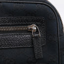 GUCCI GG Canvas Shoulder Bag Black Silver 92551 Auth mr3177A-23