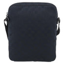 GUCCI GG Canvas Shoulder Bag Black Silver 92551 Auth mr3177A-3