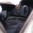 GUCCI GG Canvas Pouch Beige Gold 29596 Auth mr3179A-15