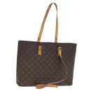 LOUIS VUITTON Monogram Luco Tote Bag M51155 LV Auth mr318-1