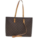 LOUIS VUITTON Monogram Luco Tote Bag M51155 LV Auth mr318-13