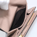 GUCCI Bifold Wallet Leather Pink Silver 598587 Auth mr3181A-15