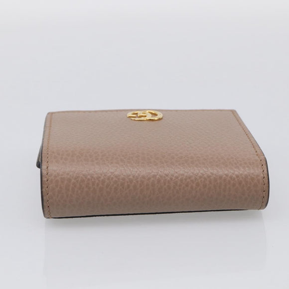 GUCCI Bifold Wallet Leather Pink Silver 598587 Auth mr3181A