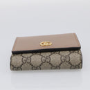 GUCCI Bifold Wallet Leather Pink Silver 598587 Auth mr3181A-7