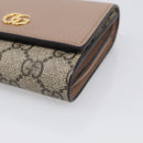 GUCCI Bifold Wallet Leather Pink Silver 598587 Auth mr3181A-8