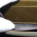 GUCCI Long Wallet Patent leather Red Gold 308005 Auth mr3182A-15